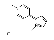 1-methyl-4-(1-methylpyrrol-2-yl)pyridin-1-ium,iodide结构式
