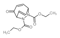 6,7-Diazabicyclo[3.2.2]nona-2,8-diene-6,7-dicarboxylicacid, 4-oxo-, 6,7-diethyl ester picture