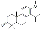 14-Isopropyl-13-methoxypodocarpa-8,11,13-trien-3-one结构式