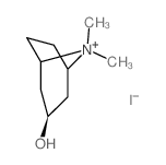 8-Azoniabicyclo[3.2.1]octane,3-hydroxy-8,8-dimethyl-, iodide (1:1), (3-exo)- picture