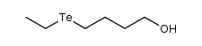 4-(ethyltellanyl)butan-1-ol结构式