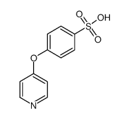 4-(PYRIDIN-4-YLOXY)-BENZENESULFONICACID Structure