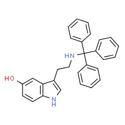 3-[2-(TRITYL-AMINO)-ETHYL]-1H-INDOL-5-OL Structure