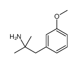 1-(3-methoxyphenyl)-2-methylpropan-2-amine Structure