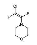 4-(2-chloro-1,2-difluoro-vinyl)-morpholine Structure