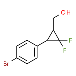 (3-(4-溴苯基)-2,2-二氟环丙基)甲醇图片