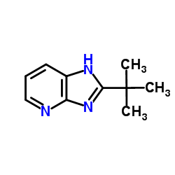 2-TERT-BUTYL-3H-IMIDAZO[4,5-B]PYRIDINE结构式