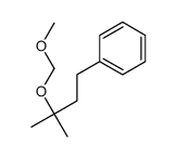 [3-(methoxymethoxy)-3-methylbutyl]benzene Structure