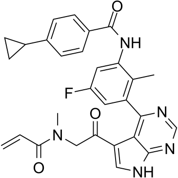 BTK inhibitor 13 Structure