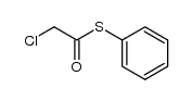 S-phenyl α-chlorothioacetate Structure