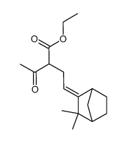 Ethyl 2-(8-camphenylmethyl)-3-oxobutanoate结构式