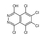 4,5,6,7,8-Pentachloro-1(2H)-phthalazinone Structure