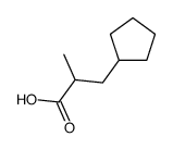 3-cyclopentyl-2-methylpropanoic acid Structure