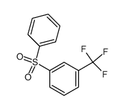 1-(trifluoromethyl)-3-(phenylsulfonyl)benzene Structure