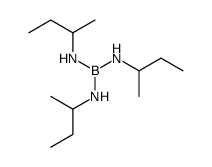 N-bis(butan-2-ylamino)boranylbutan-2-amine结构式