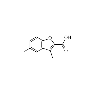 5-碘-3-甲基-1-苯并呋喃-2-羧酸图片