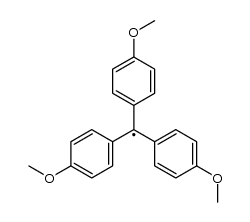 Tris-(4-methoxy-phenyl)-methyl Structure