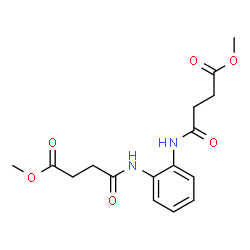 dimethyl 4,4'-(benzene-1,2-diyldiimino)bis(4-oxobutanoate) Structure