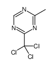 2-methyl-4-(trichloromethyl)-1,3,5-triazine Structure