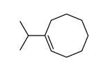 Isopropylcycloocten-1结构式
