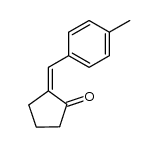 (E)-2-(4-Methylbenzylidene)cyclopentanone Structure
