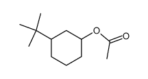 3-tert-butyl cyclohexyl acetate Structure