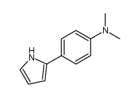 2-(4'-N,N-dimethylaminophenyl)pyrrole结构式