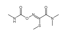 2-(dimethylamino)-N-[[(methylamino)carbonyl]oxy]-2-oxoethanimidothioic acid,methyl ester结构式