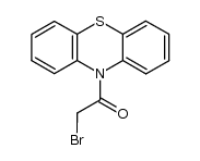10-bromoacetyl-10H-phenothiazine结构式