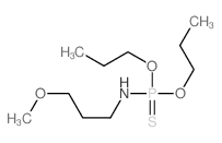 Phosphoramidothioicacid, (3-methoxypropyl)-, O,O-dipropyl ester (9CI) picture