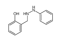 2-[(2-phenylhydrazinyl)methyl]phenol Structure