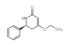 2(1H)-Pyridinone,4-ethoxy-5,6-dihydro-6-phenyl-,(6S)-(9CI)结构式