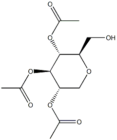 1,5-Anhydro-D-glucitol 2,3,4-triacetate结构式