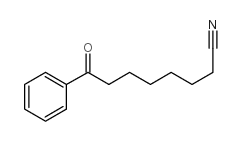 8-oxo-8-phenyloctanenitrile structure