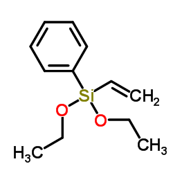 Diethoxy(phenyl)vinylsilane结构式