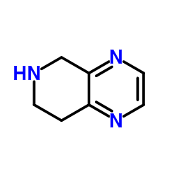 5,6,7,8-四氢-吡啶并[3,4-b]吡嗪结构式