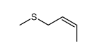 (Z)-1-(methylthio)-2-butene结构式
