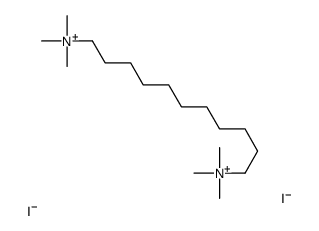 trimethyl-[11-(trimethylazaniumyl)undecyl]azanium,diiodide Structure