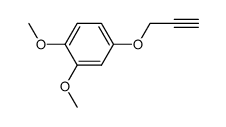 3,4-dimethoxyphenyl-propargyl ether结构式