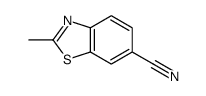 2-METHYLBENZO[D]THIAZOLE-6-CARBONITRILE structure