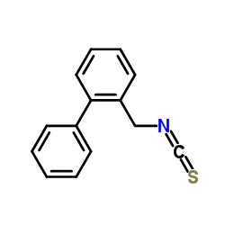 2-(Isothiocyanatomethyl)biphenyl Structure