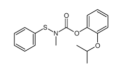 (2-propan-2-yloxyphenyl) N-methyl-N-phenylsulfanylcarbamate Structure