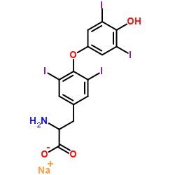 Sodium thyroxinate structure