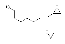 hexan-1-ol,2-methyloxirane,oxirane Structure