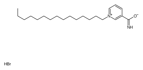 1-pentadecylpyridin-1-ium-3-carboxamide,bromide结构式