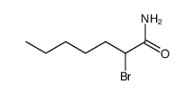 2-bromo-heptanoic acid amide Structure