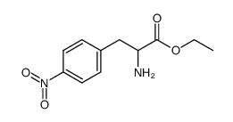 ethyl 2-amino-3-(4-nitrophenyl) propanoate结构式
