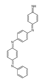 (4-imino-cyclohexa-2,5-dienylidene)-(4-phenylimino-cyclohexa-2,5-dienylidene)-p-phenylenediamine Structure