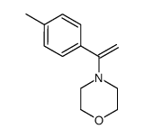 4-[1-(4-methylphenyl)vinyl]morpholine Structure