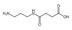 N-(3-Amino-propyl)-succinamic acid Structure